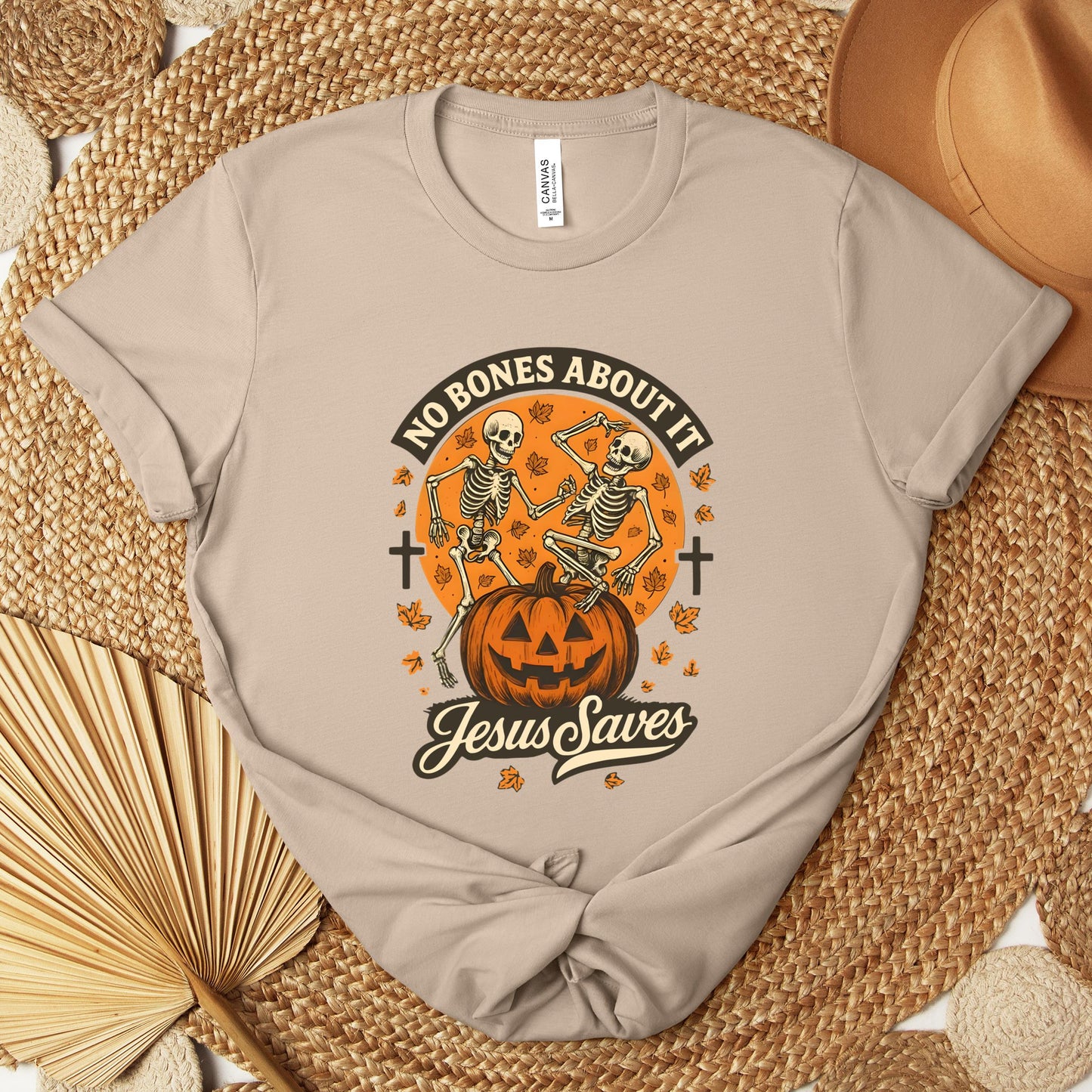 No Bones About It Jesus Saves 01 Premium T-shirt