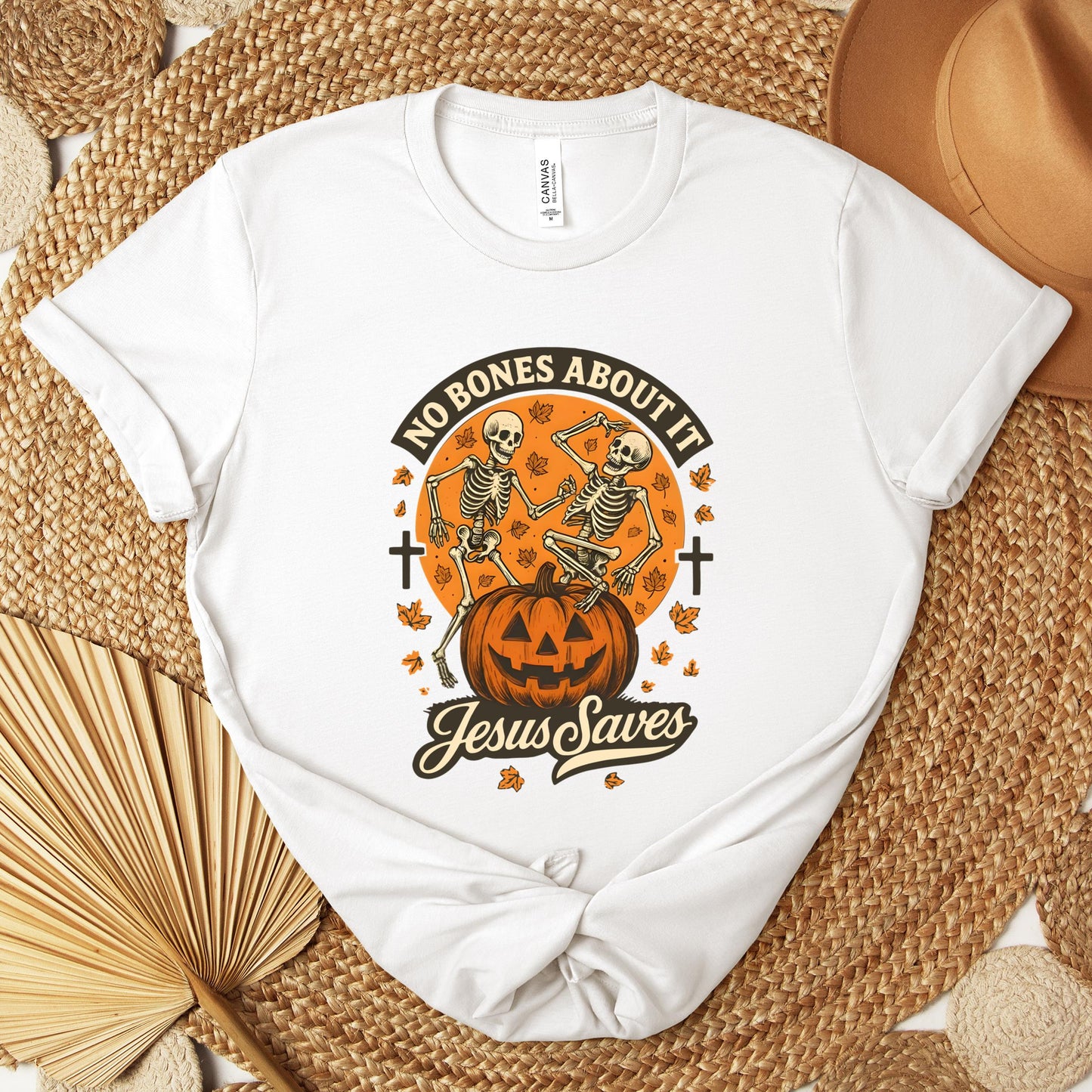 No Bones About It Jesus Saves 01 Premium T-shirt