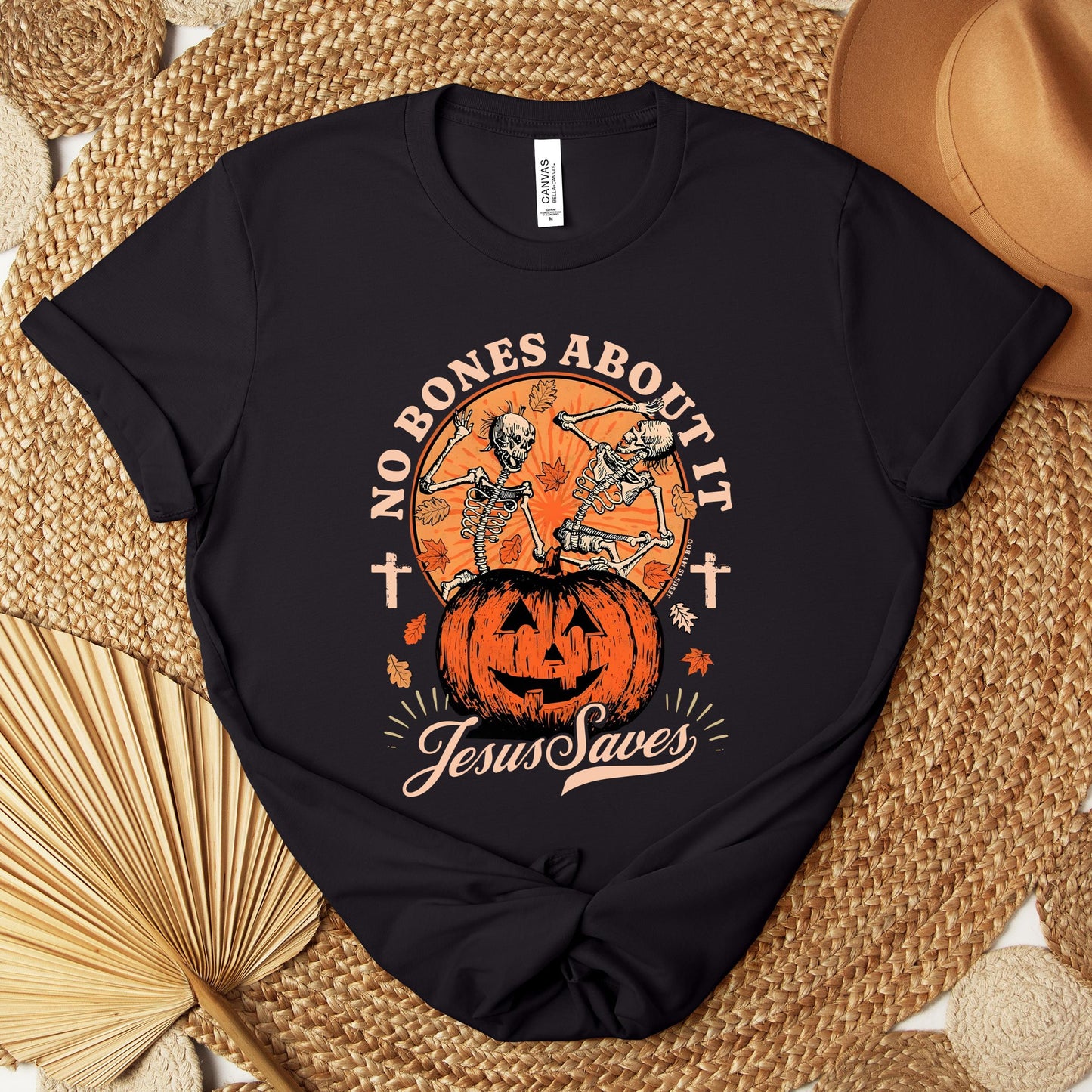 No Bones About It Jesus Saves Premium T-shirt
