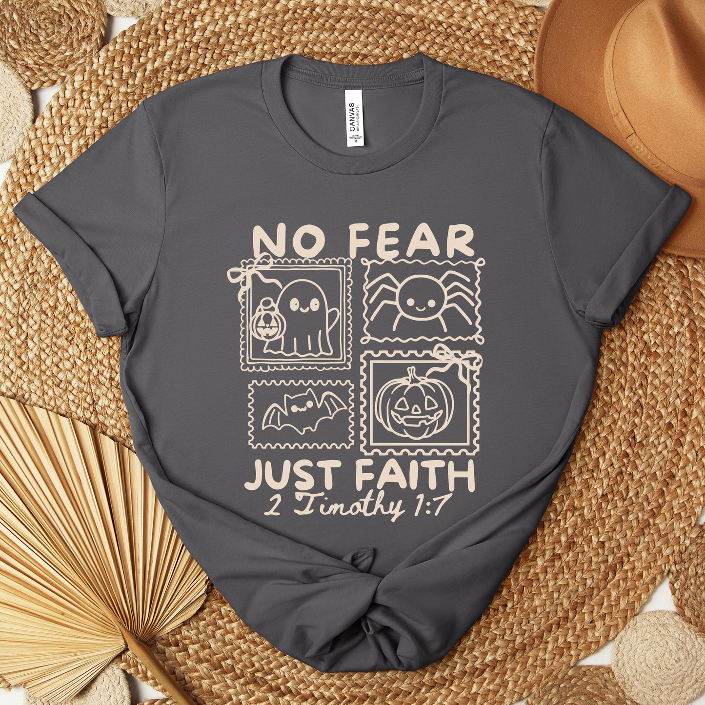 No Fear Just Faith 2 Timothy 1.7 Premium T-shirt