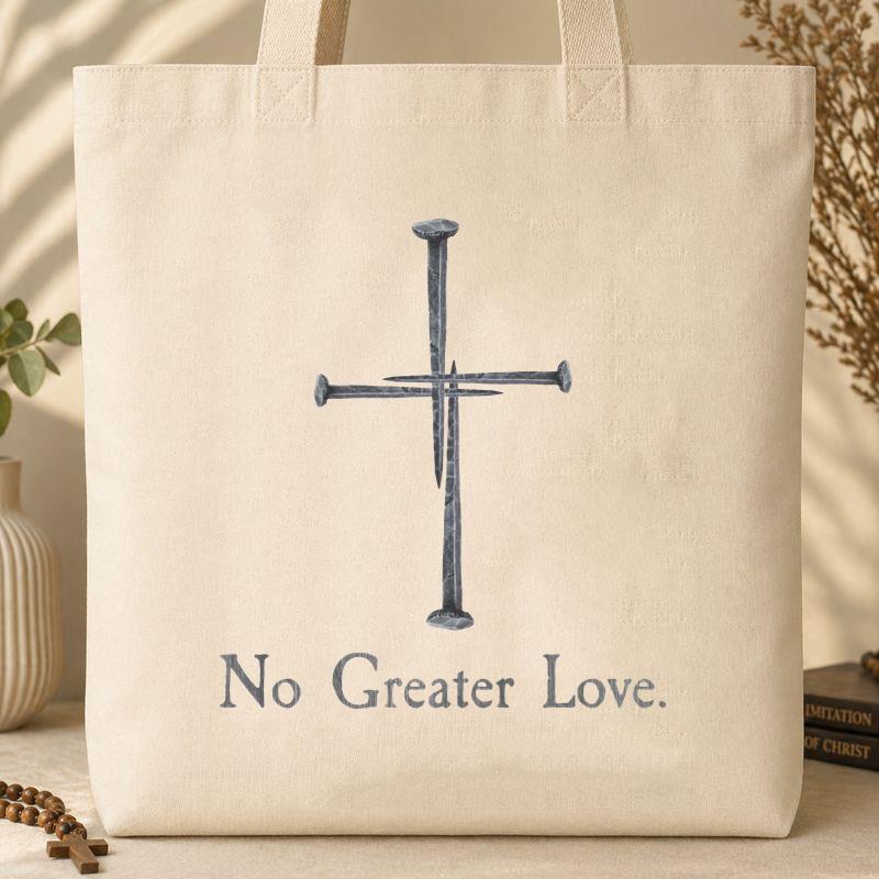 No Greater Love Tote Bag