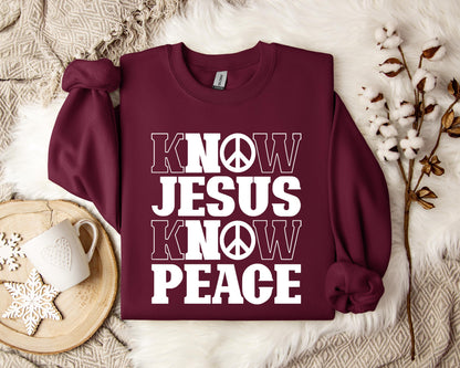 No Jesus No Peace Sweatshirt