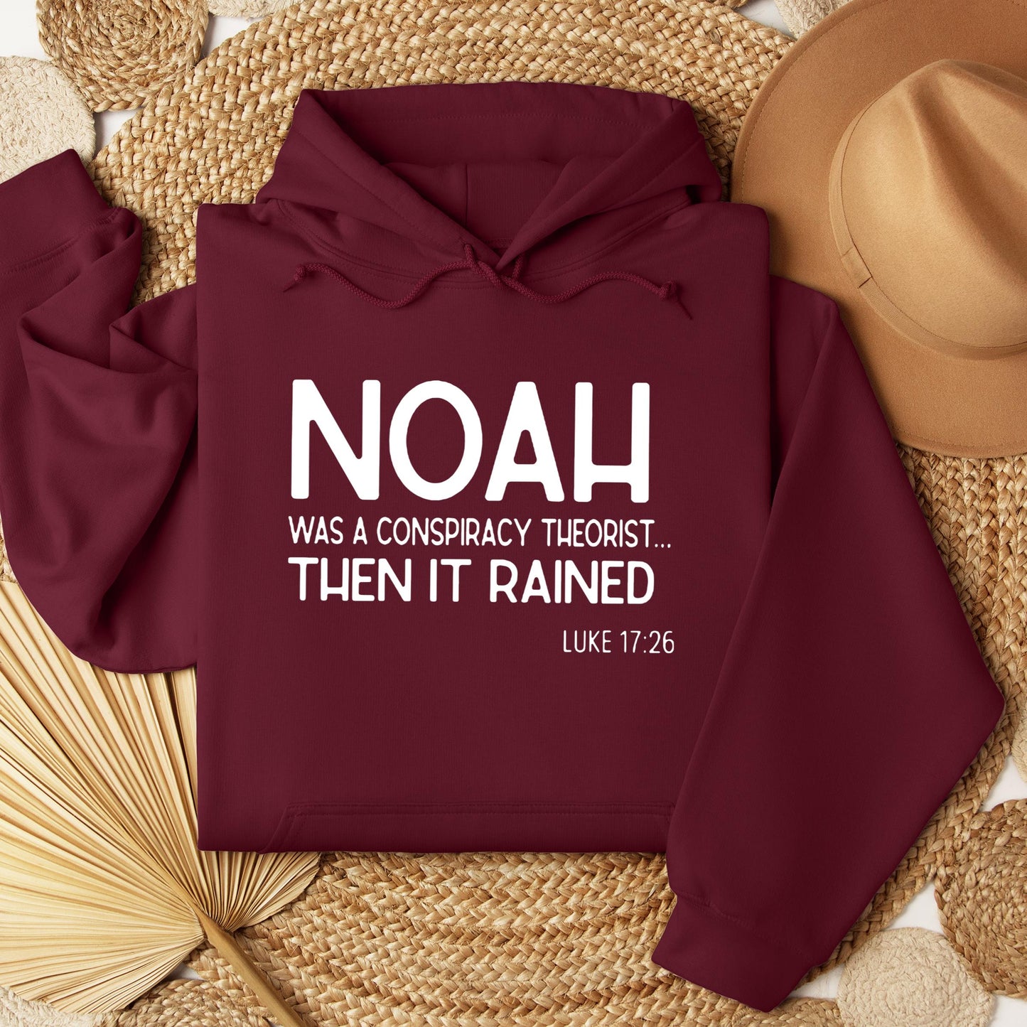 Noah Was A Conspiracy Theorist Then It Rained Luke 17.26
