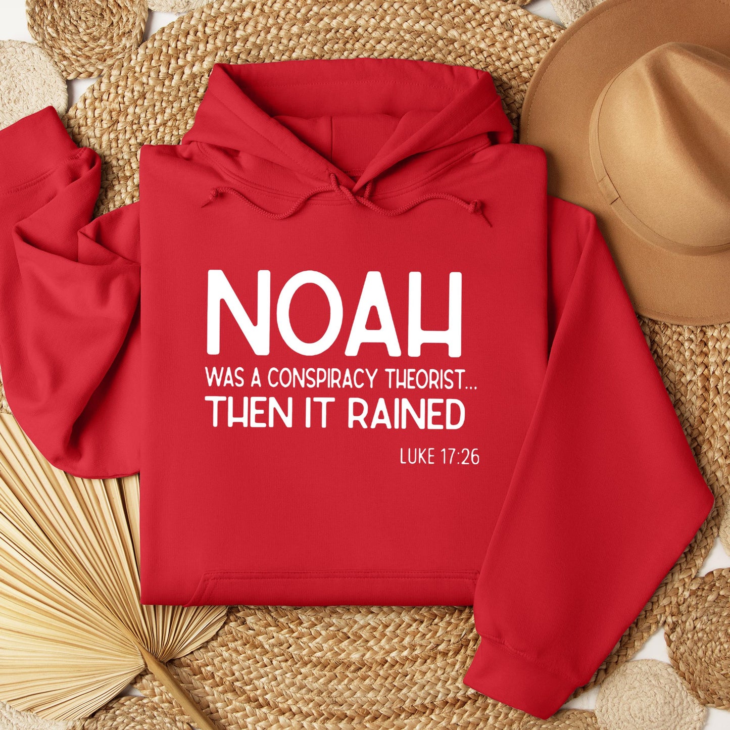 Noah Was A Conspiracy Theorist Then It Rained Luke 17.26