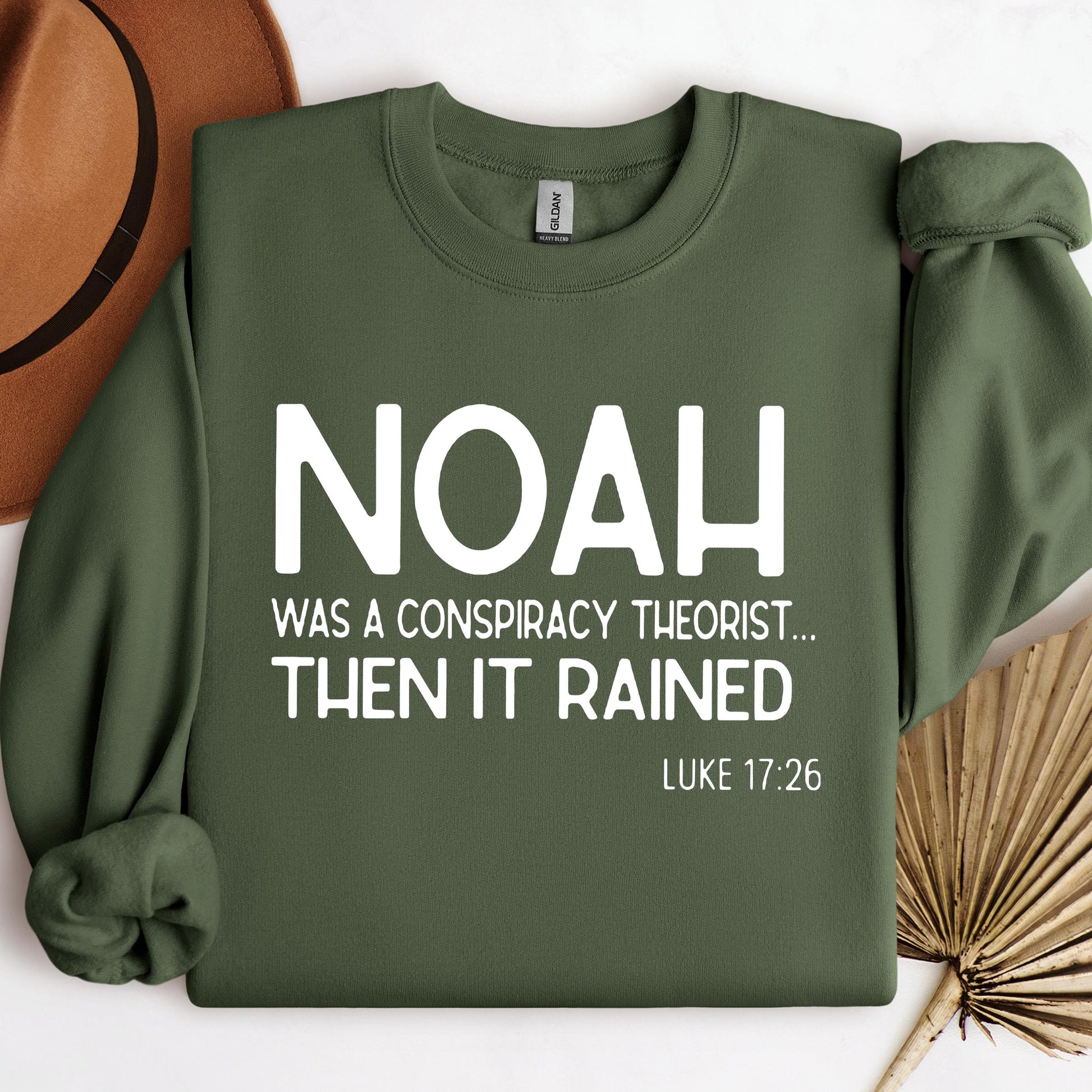 Noah Was A Conspiracy Theorist Then It Rained Luke 17.26