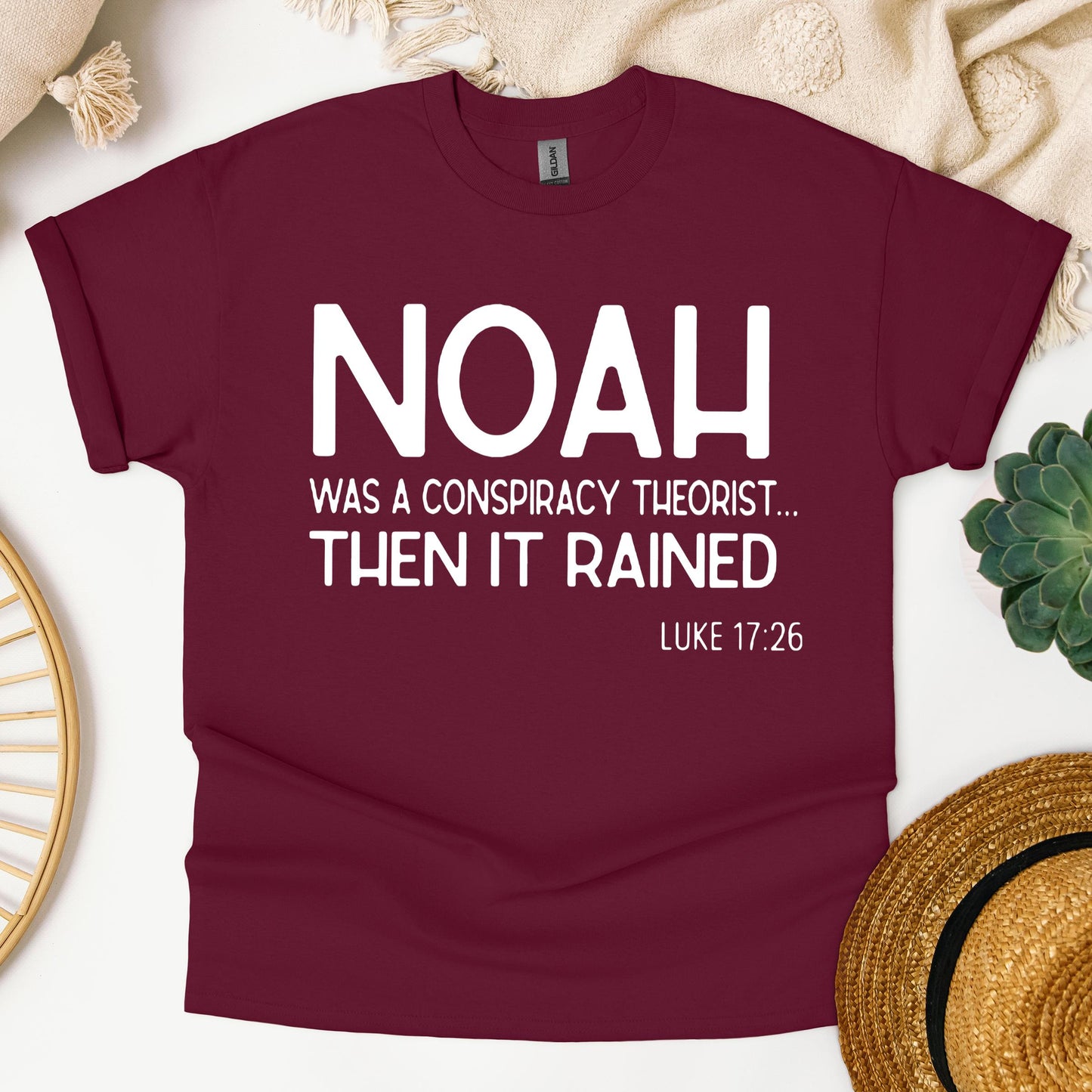 Noah Was A Conspiracy Theorist Then It Rained Luke 17.26