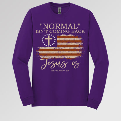 Normal Isn't Coming Back Jesus Is Revelation 1.4 01