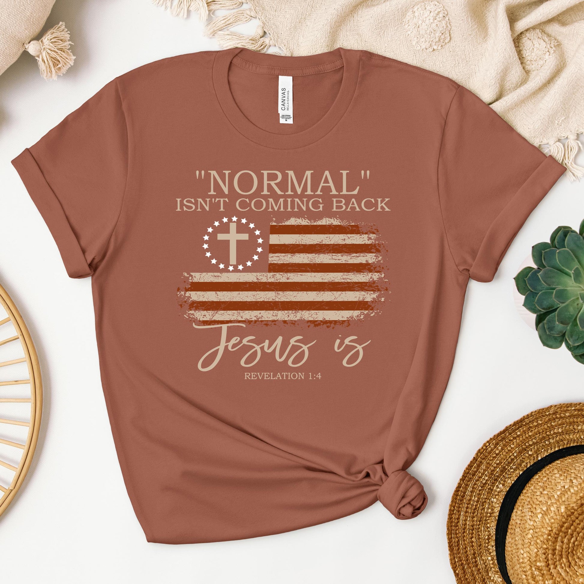 Normal Isn't Coming Back Jesus Is Revelation 1.4 01