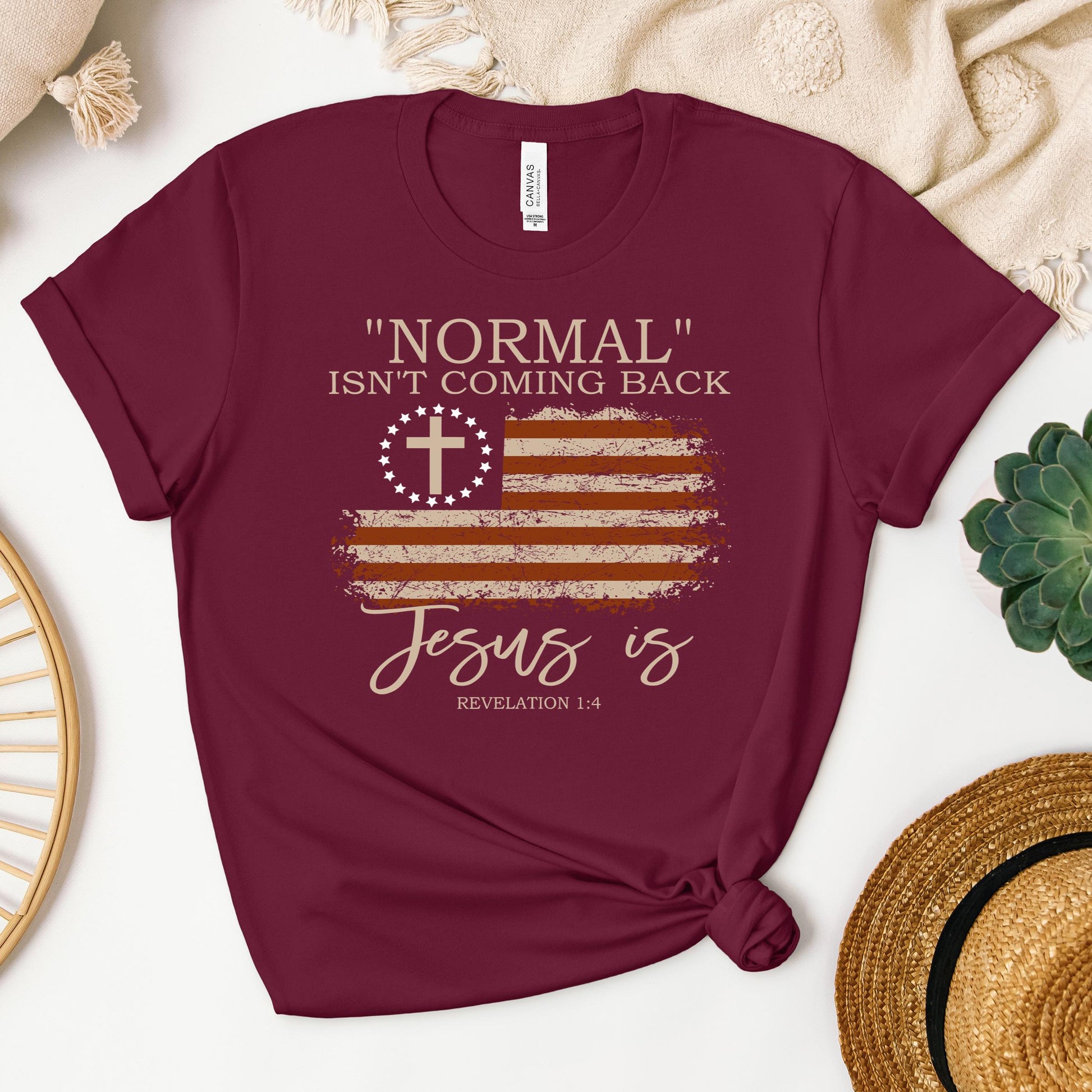Normal Isn't Coming Back Jesus Is Revelation 1.4 01