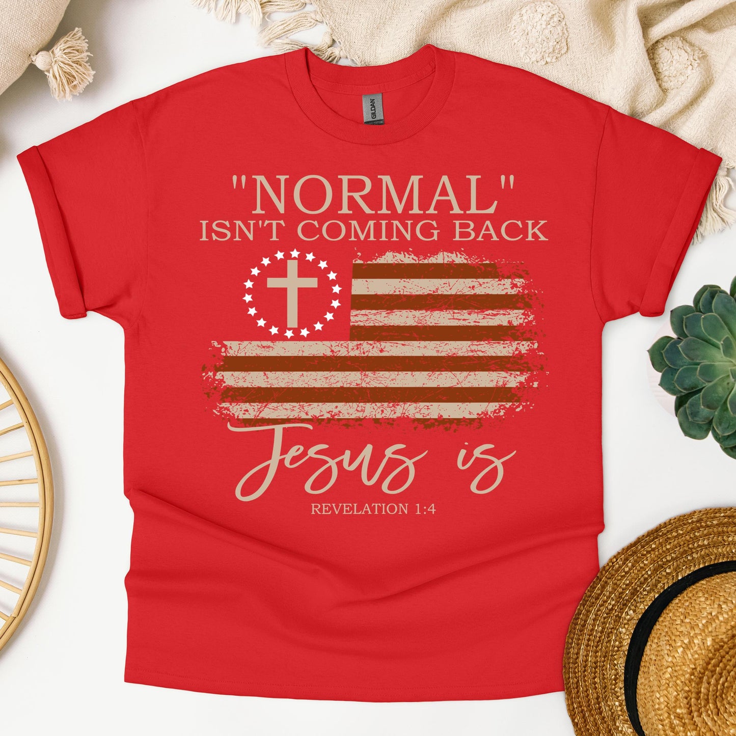 Normal Isn't Coming Back Jesus Is Revelation 1.4 01