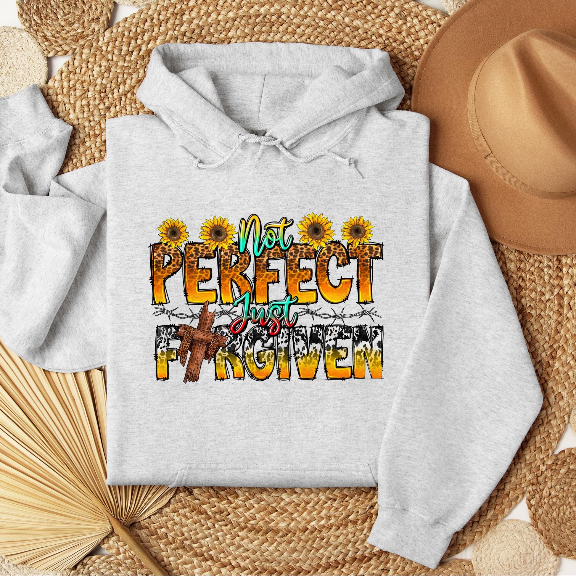 Not Perfect Just Forgiven Sunflower 01