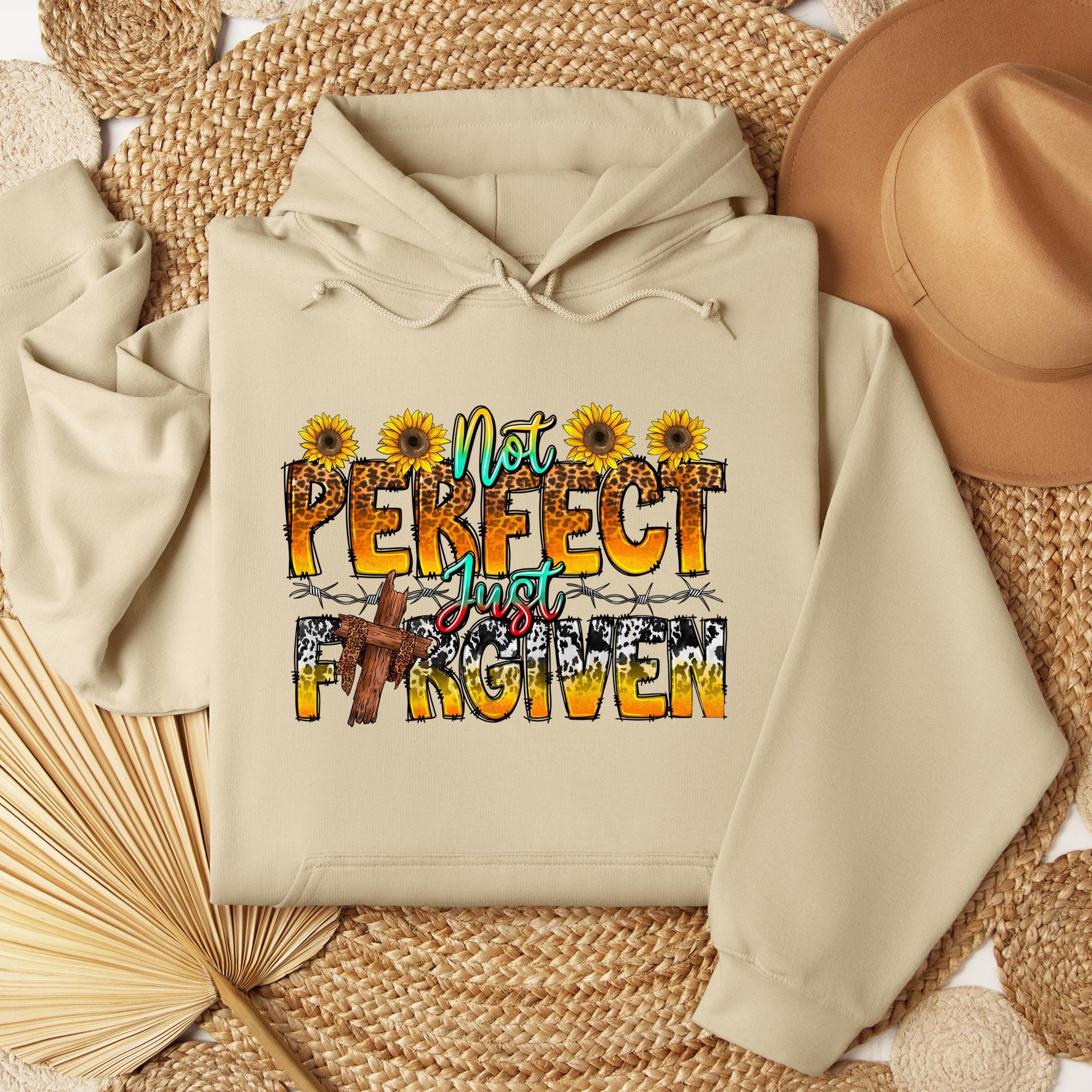 Not Perfect Just Forgiven Sunflower 01