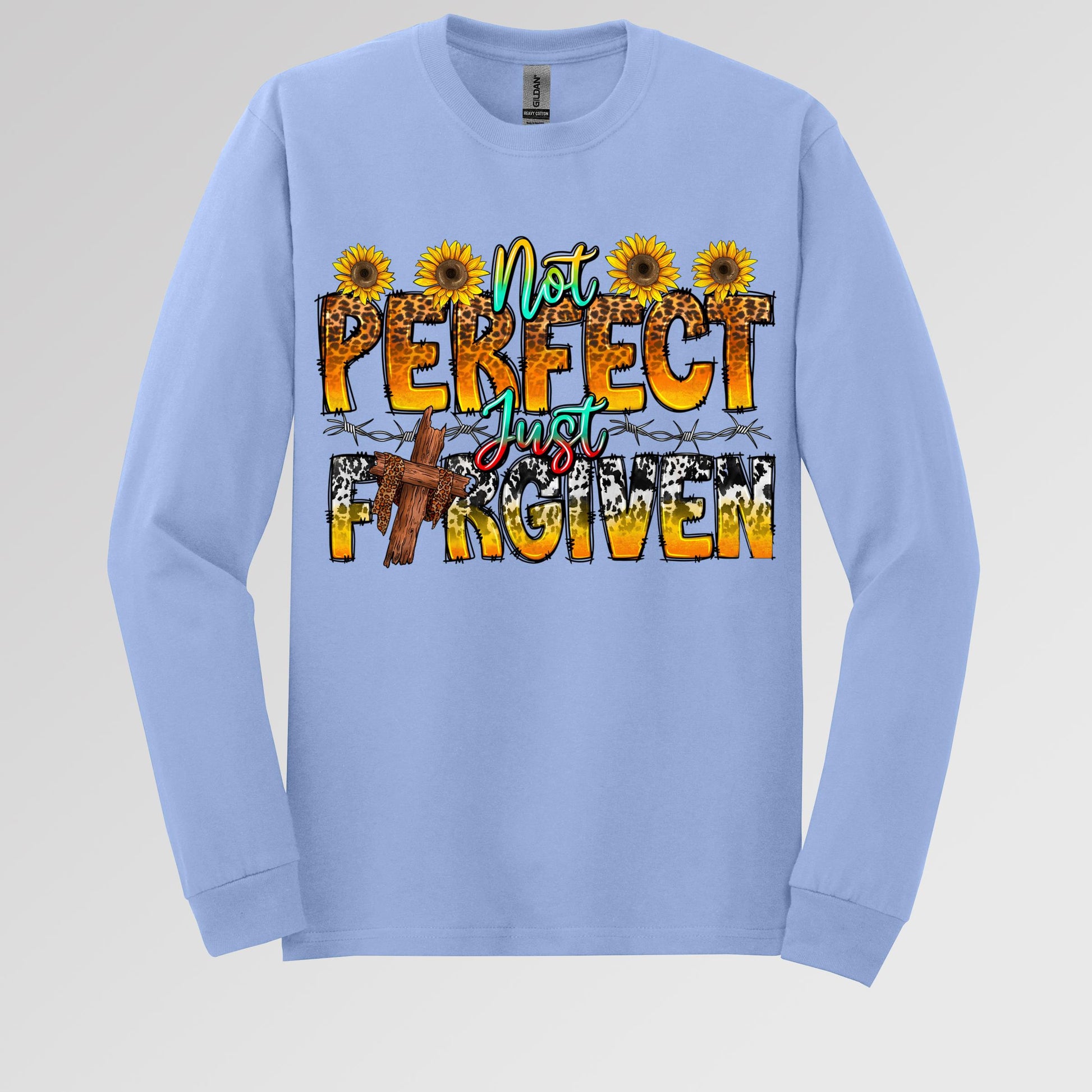 Not Perfect Just Forgiven Sunflower 01