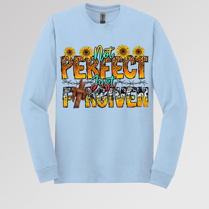 Not Perfect Just Forgiven Sunflower 01