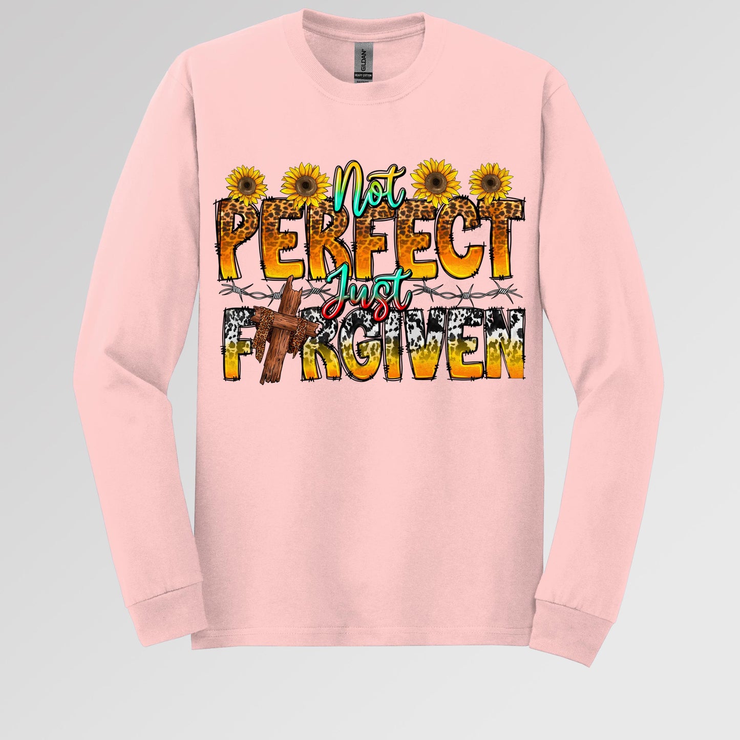 Not Perfect Just Forgiven Sunflower 01