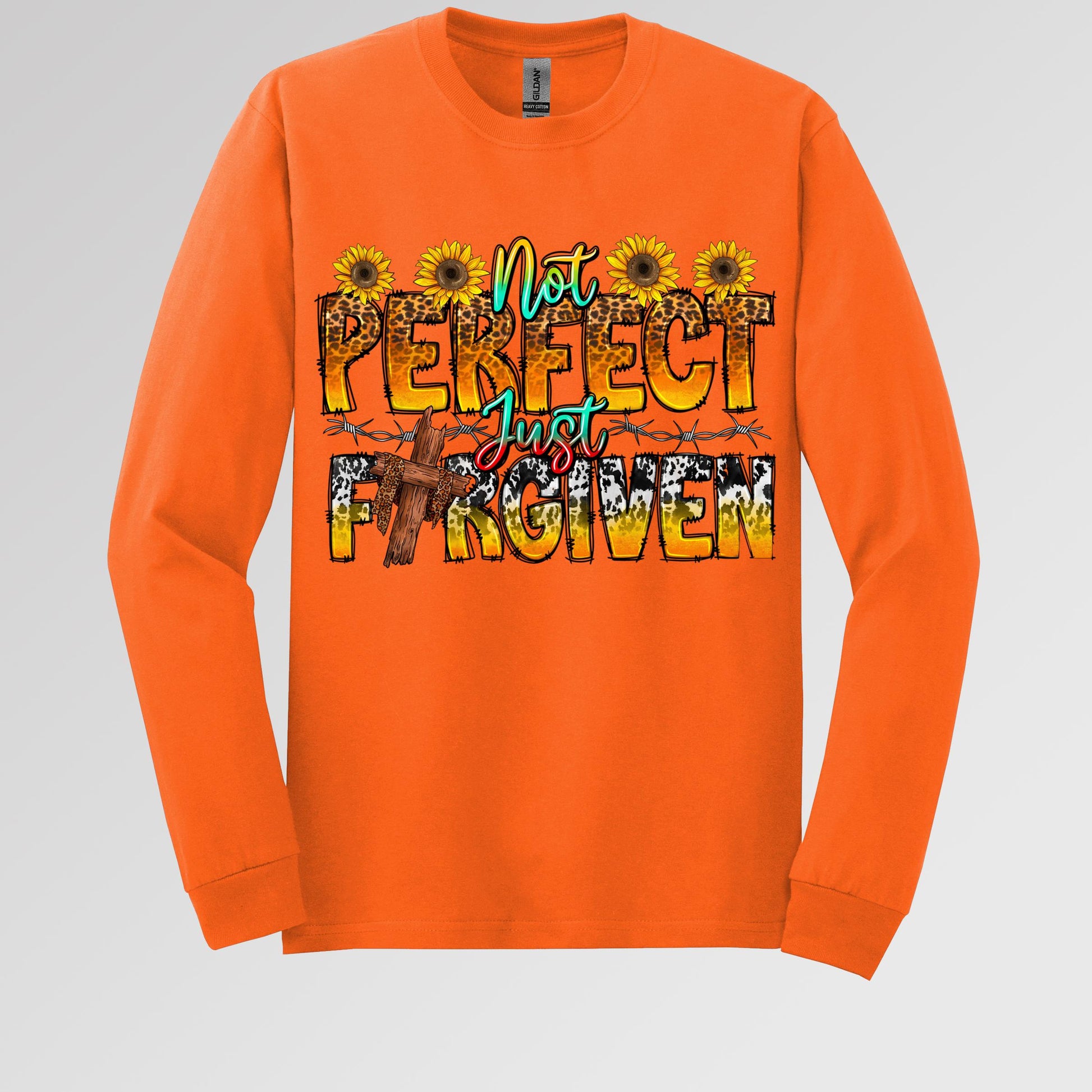 Not Perfect Just Forgiven Sunflower 01