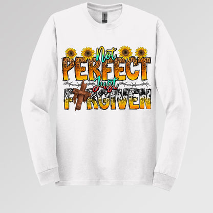 Not Perfect Just Forgiven Sunflower 01