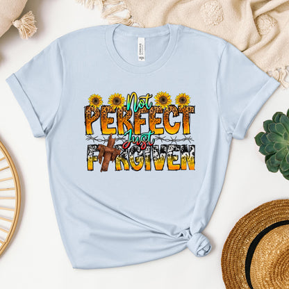 Not Perfect Just Forgiven Sunflower 01