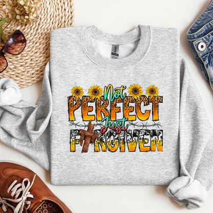 Not Perfect Just Forgiven Sunflower 01