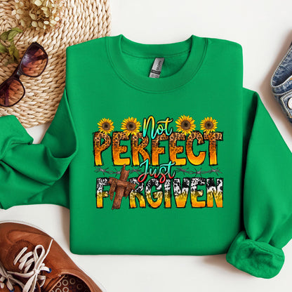 Not Perfect Just Forgiven Sunflower 01