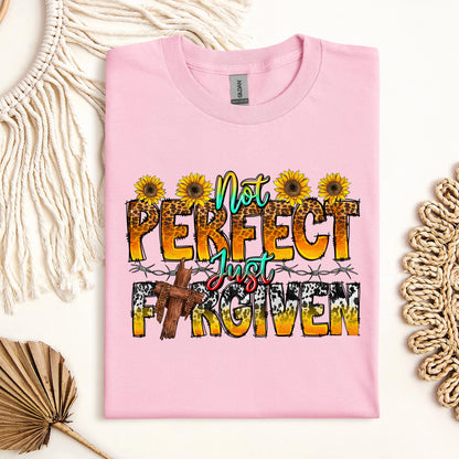 Not Perfect Just Forgiven Sunflower 01