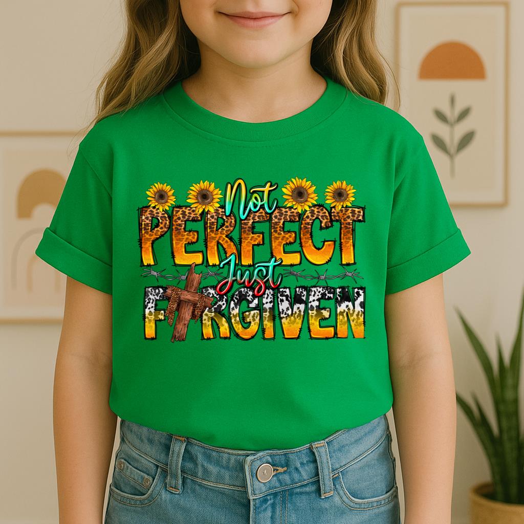Not Perfect Just Forgiven Sunflower 01