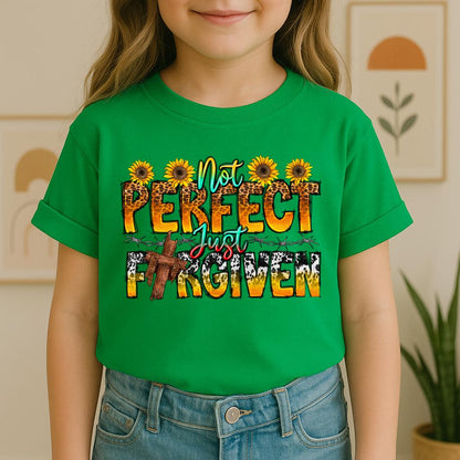 Not Perfect Just Forgiven Sunflower 01