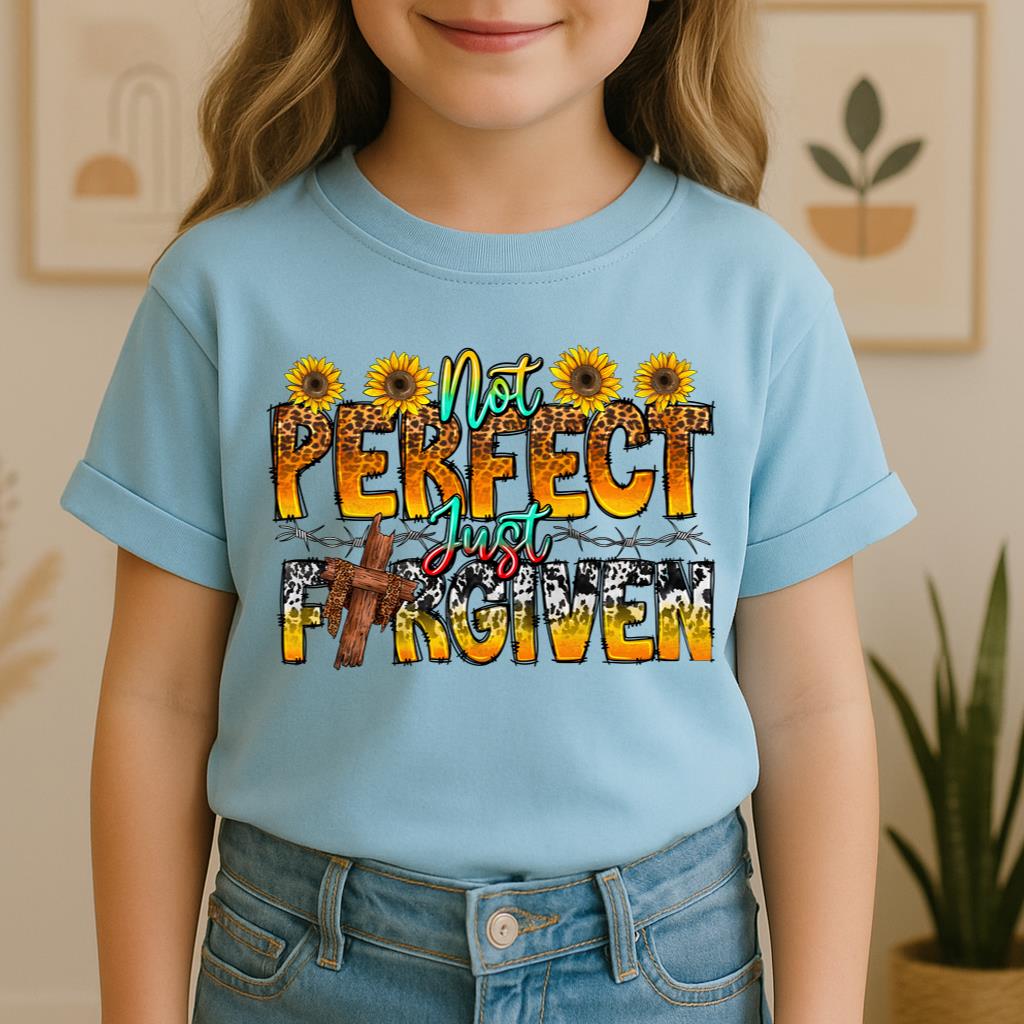 Not Perfect Just Forgiven Sunflower 01