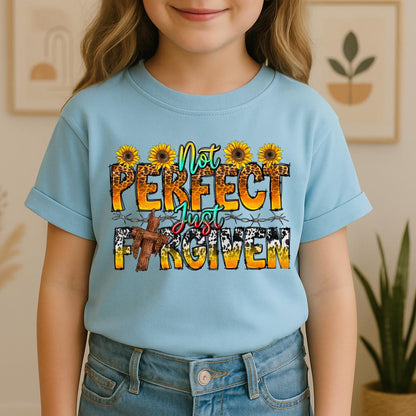 Not Perfect Just Forgiven Sunflower 01