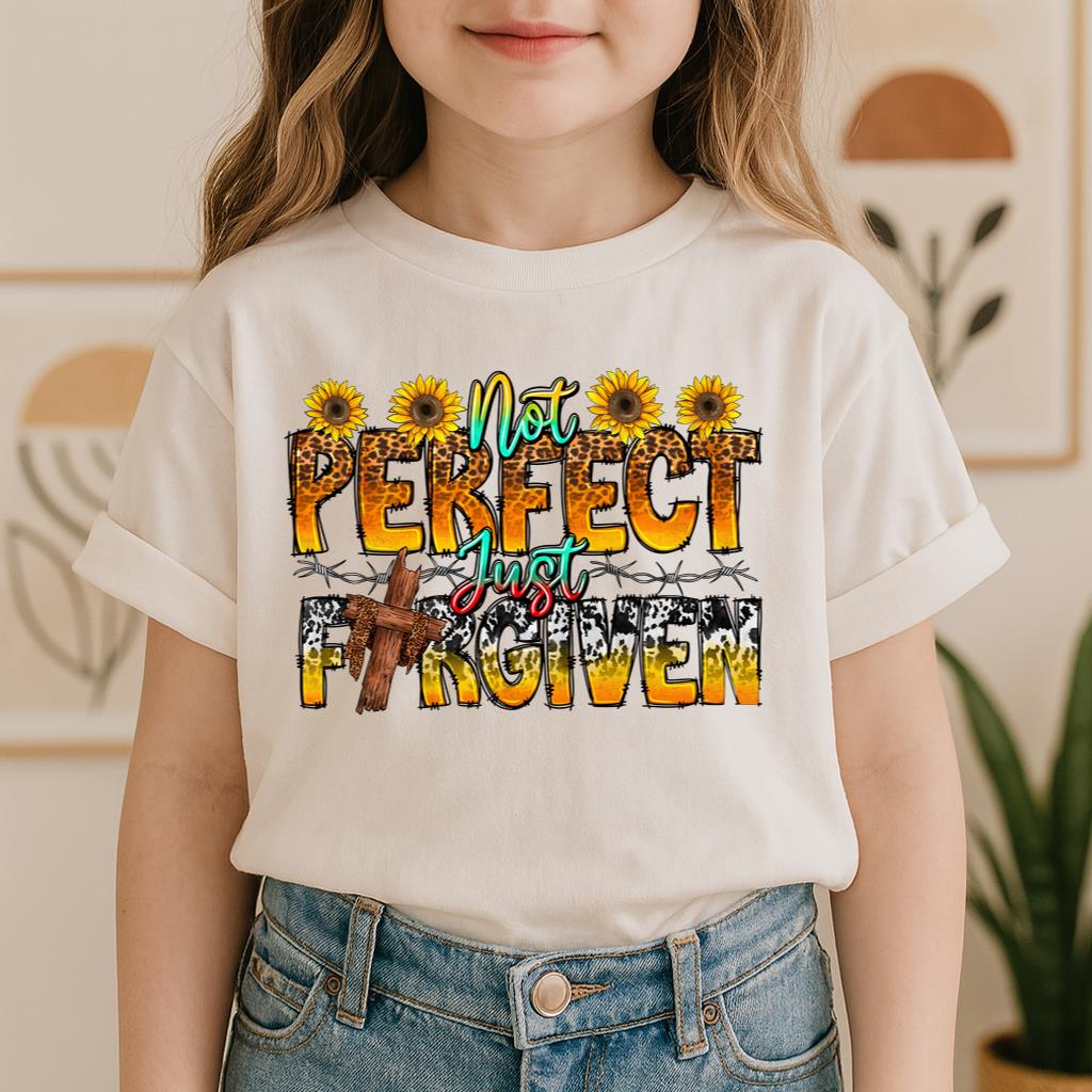 Not Perfect Just Forgiven Sunflower 01