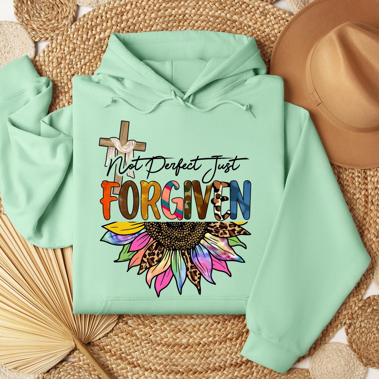 Not Perfect Just Forgiven Sunflower 02
