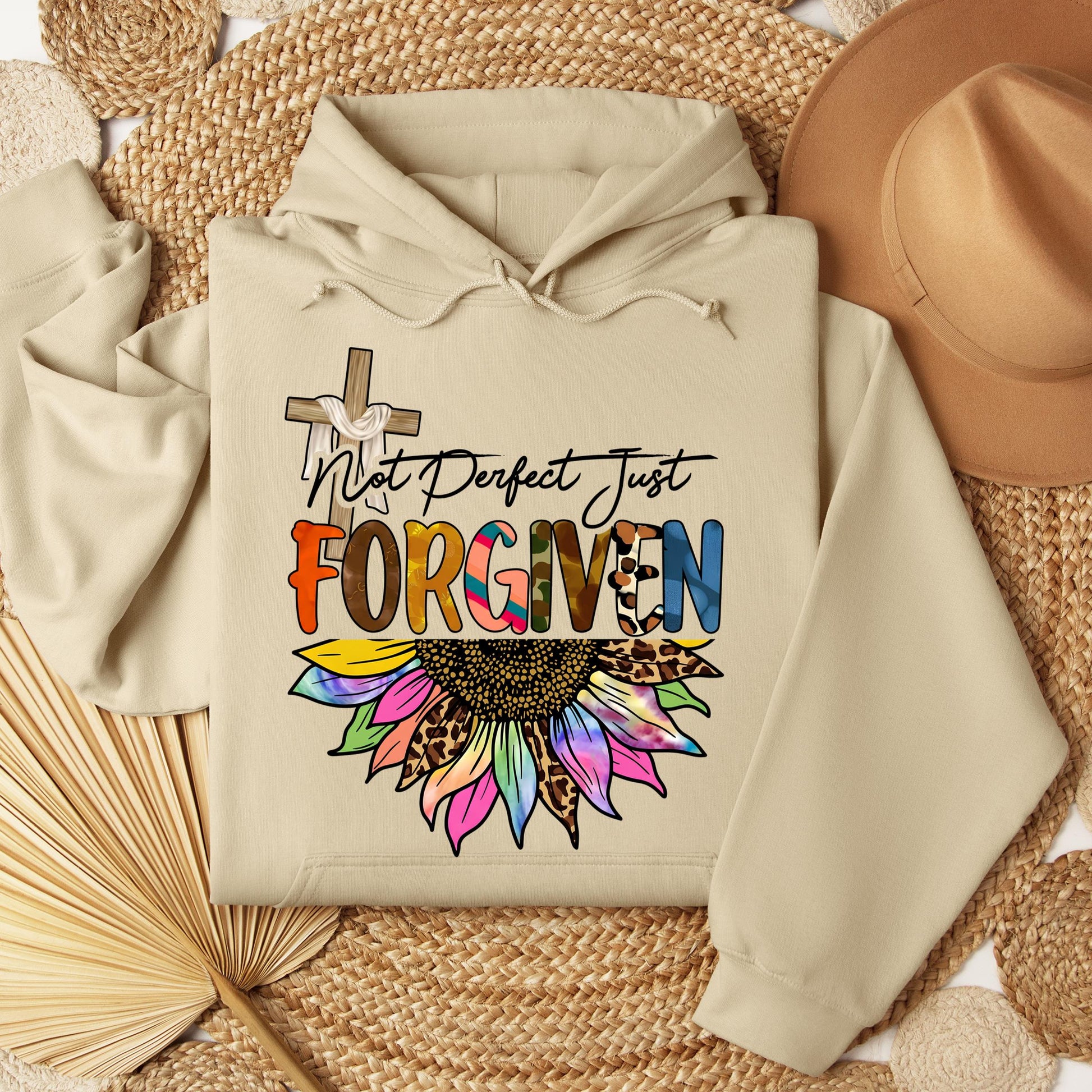Not Perfect Just Forgiven Sunflower 02