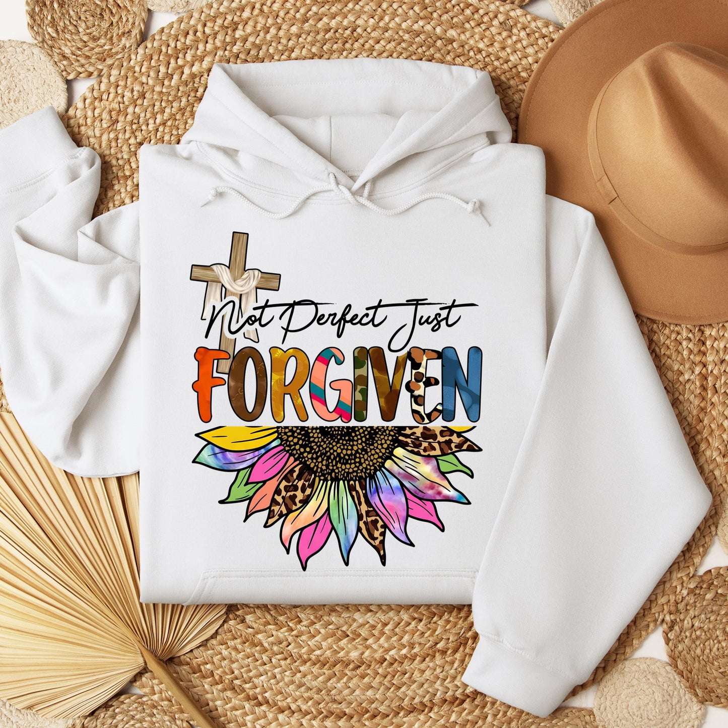 Not Perfect Just Forgiven Sunflower 02