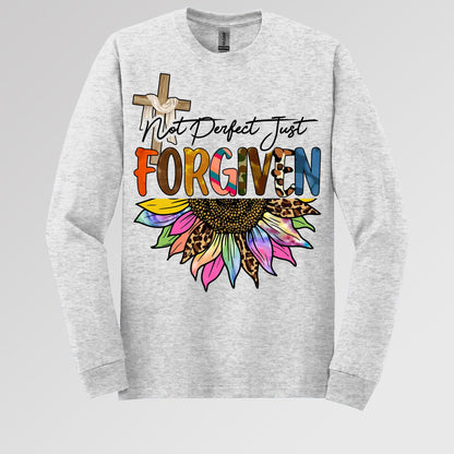 Not Perfect Just Forgiven Sunflower 02