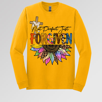 Not Perfect Just Forgiven Sunflower 02