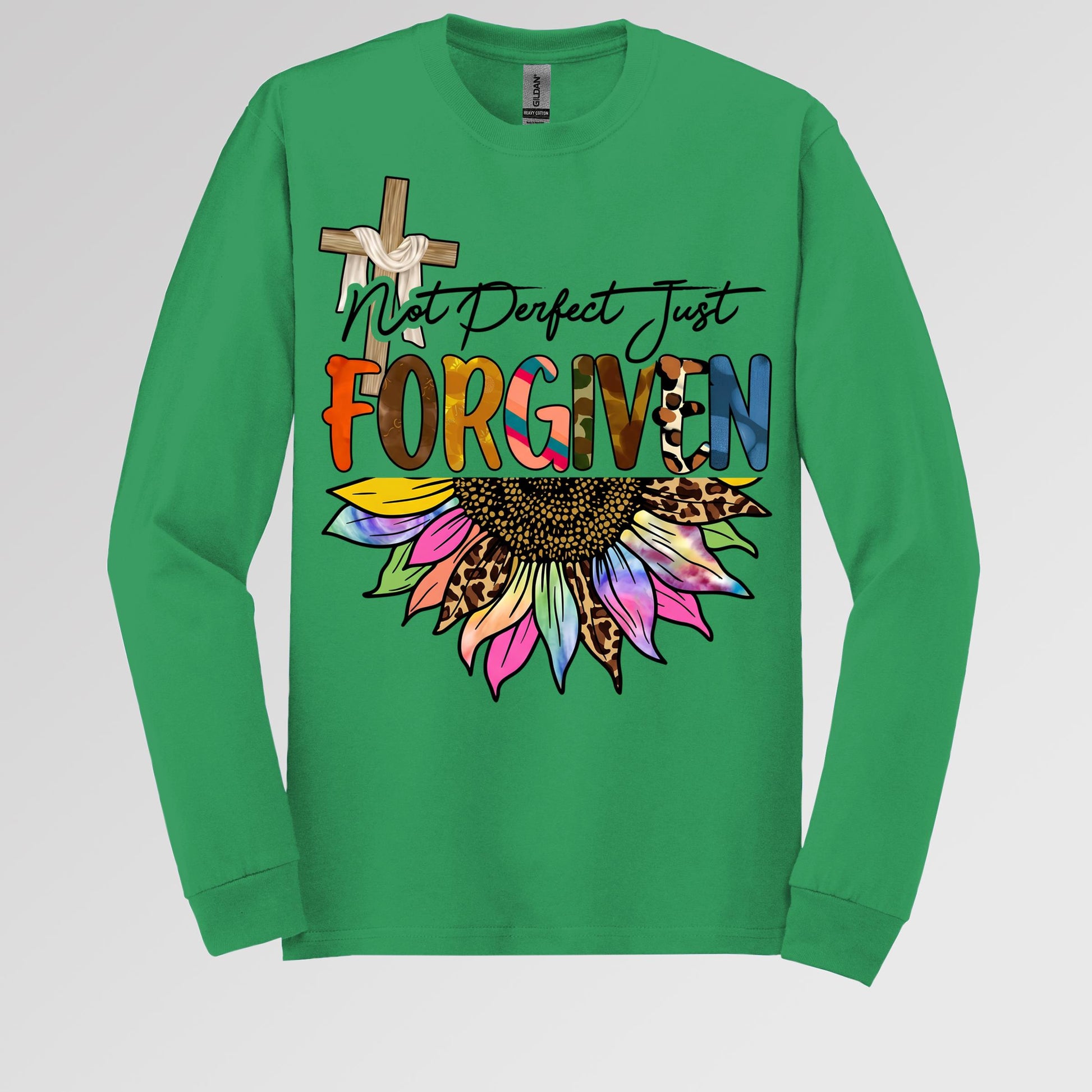Not Perfect Just Forgiven Sunflower 02