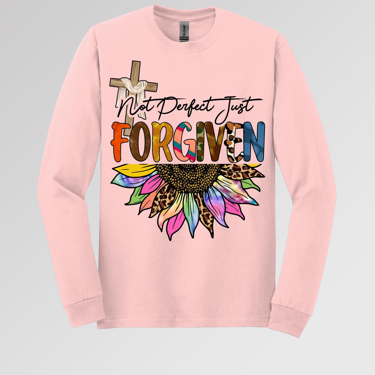 Not Perfect Just Forgiven Sunflower 02