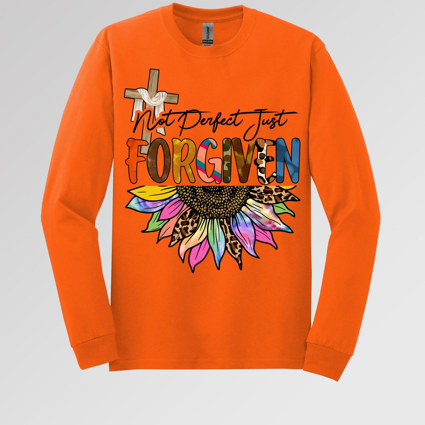 Not Perfect Just Forgiven Sunflower 02