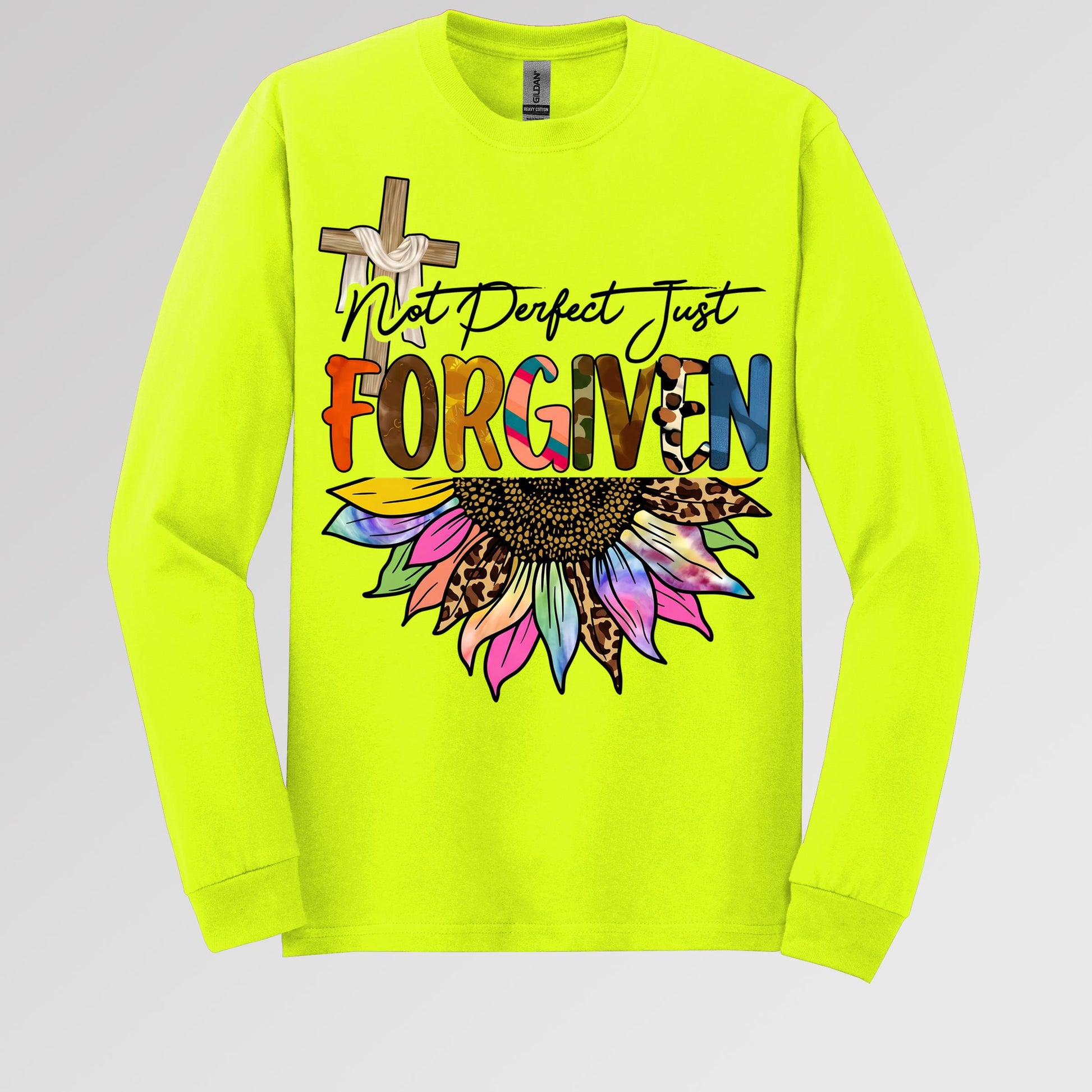 Not Perfect Just Forgiven Sunflower 02