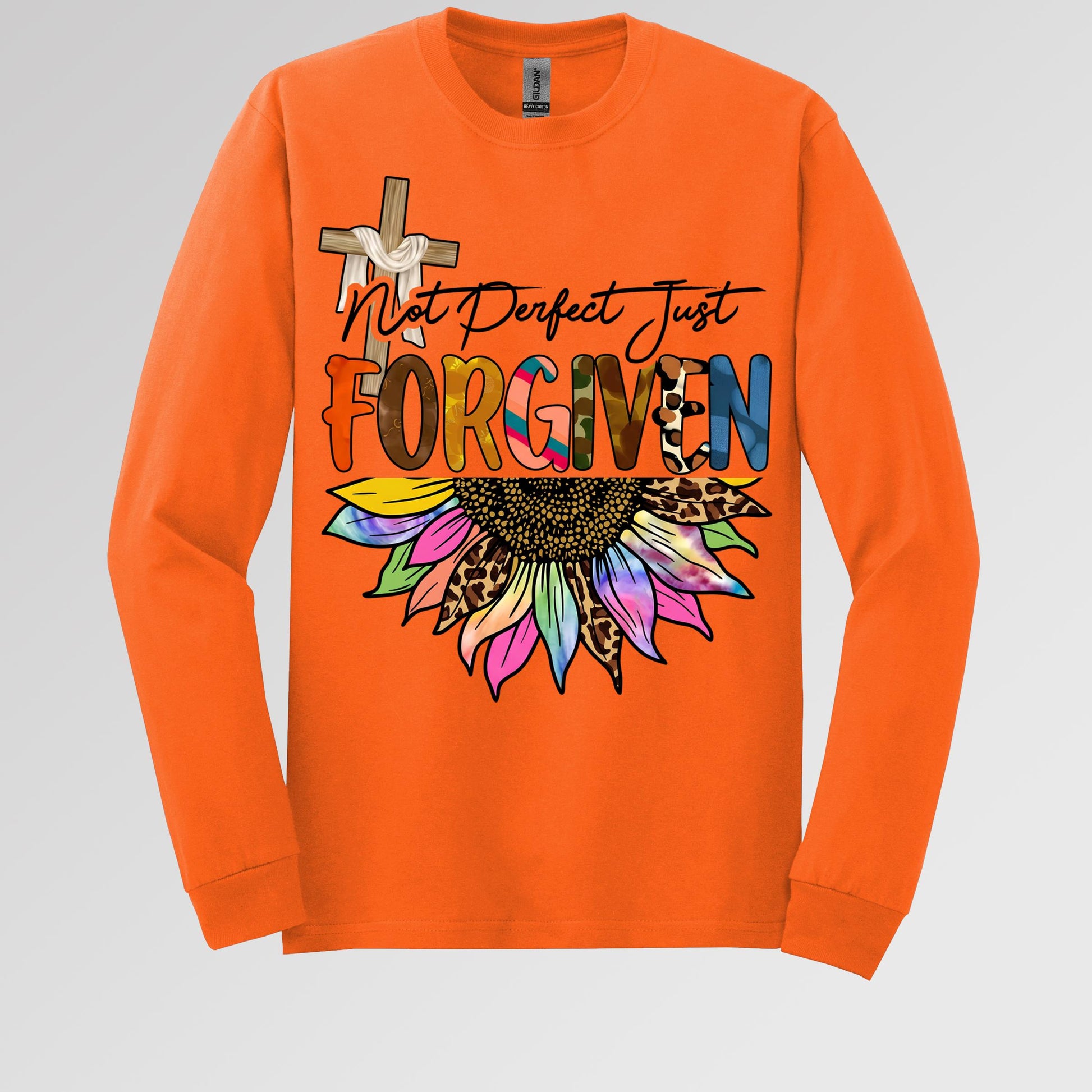 Not Perfect Just Forgiven Sunflower 02