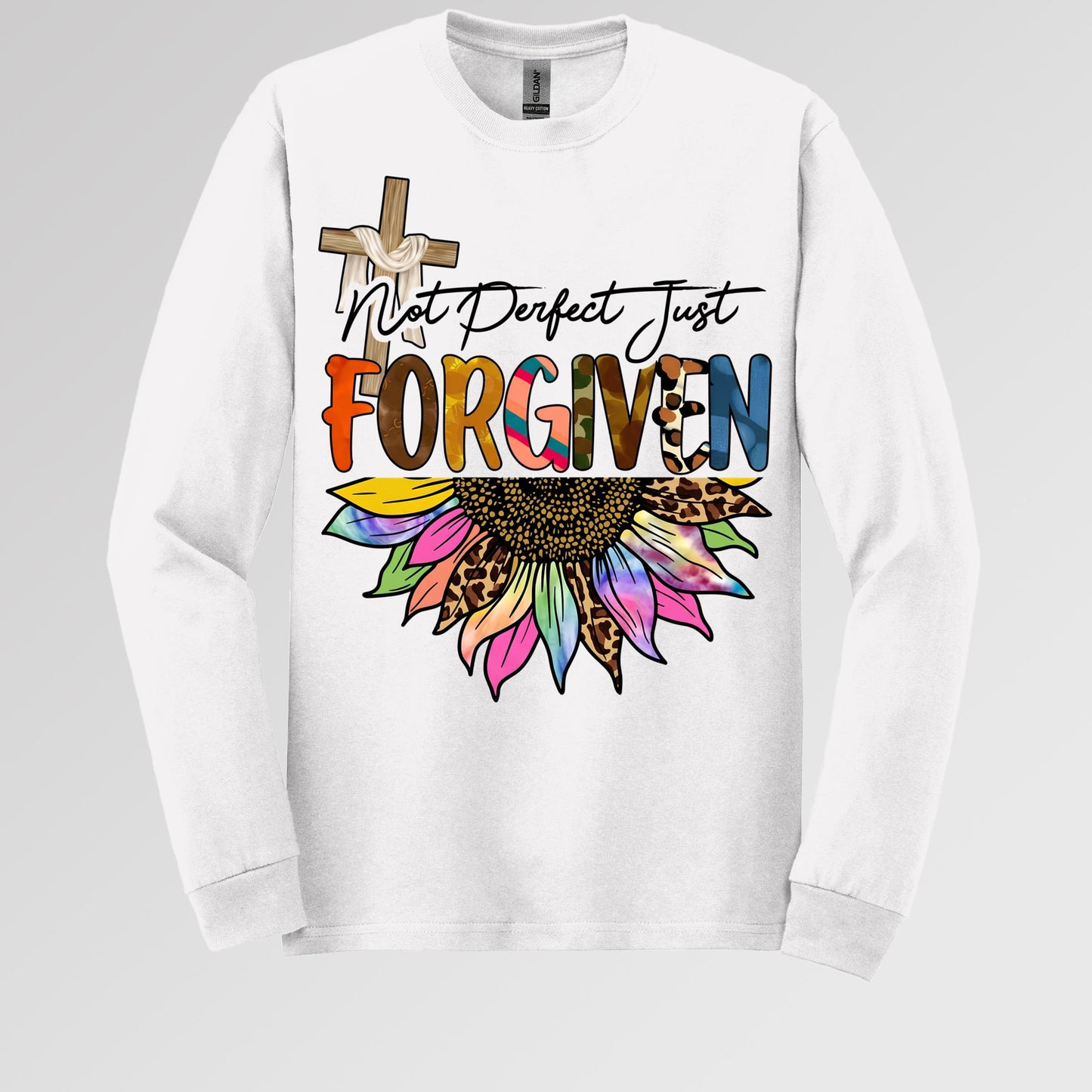 Not Perfect Just Forgiven Sunflower 02