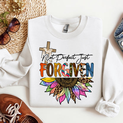 Not Perfect Just Forgiven Sunflower 02