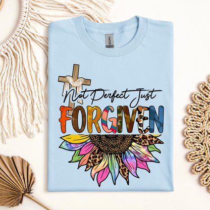 Not Perfect Just Forgiven Sunflower 02