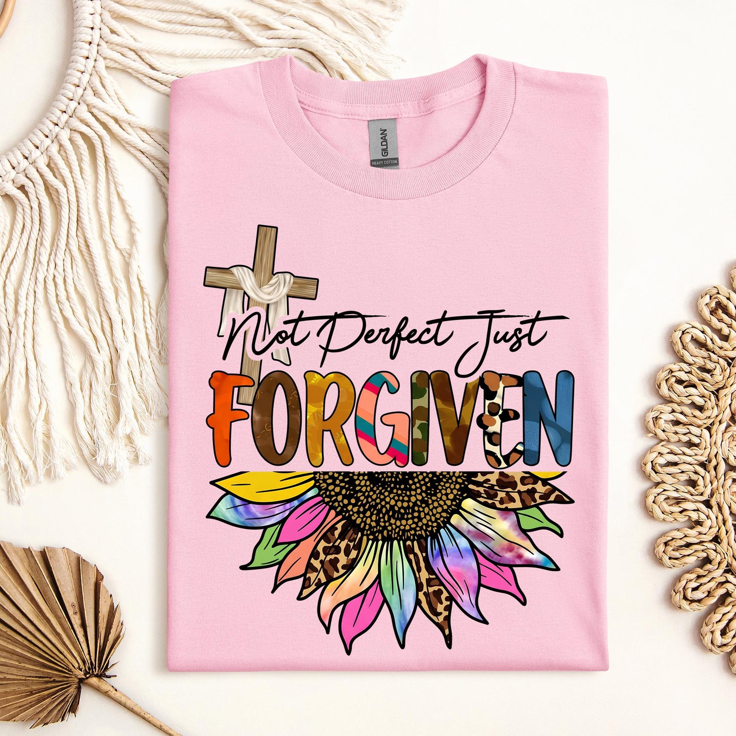 Not Perfect Just Forgiven Sunflower 02