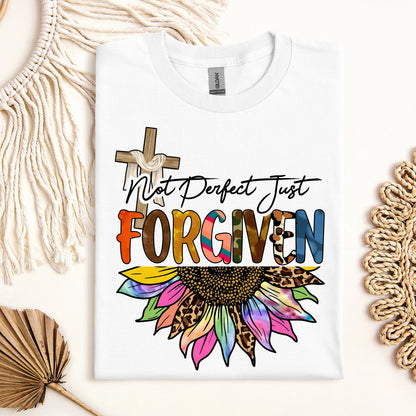 Not Perfect Just Forgiven Sunflower 02