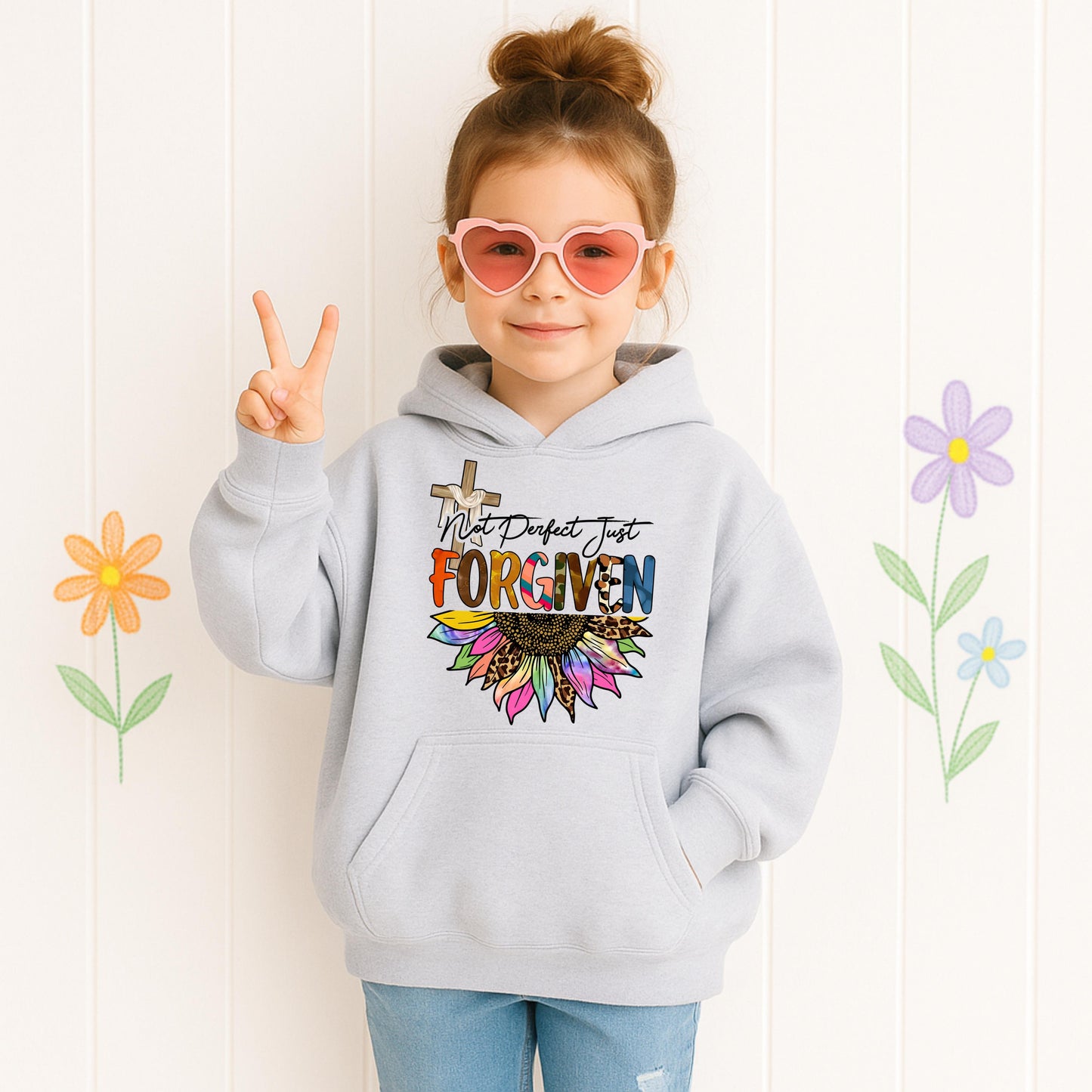 Not Perfect Just Forgiven Sunflower 02