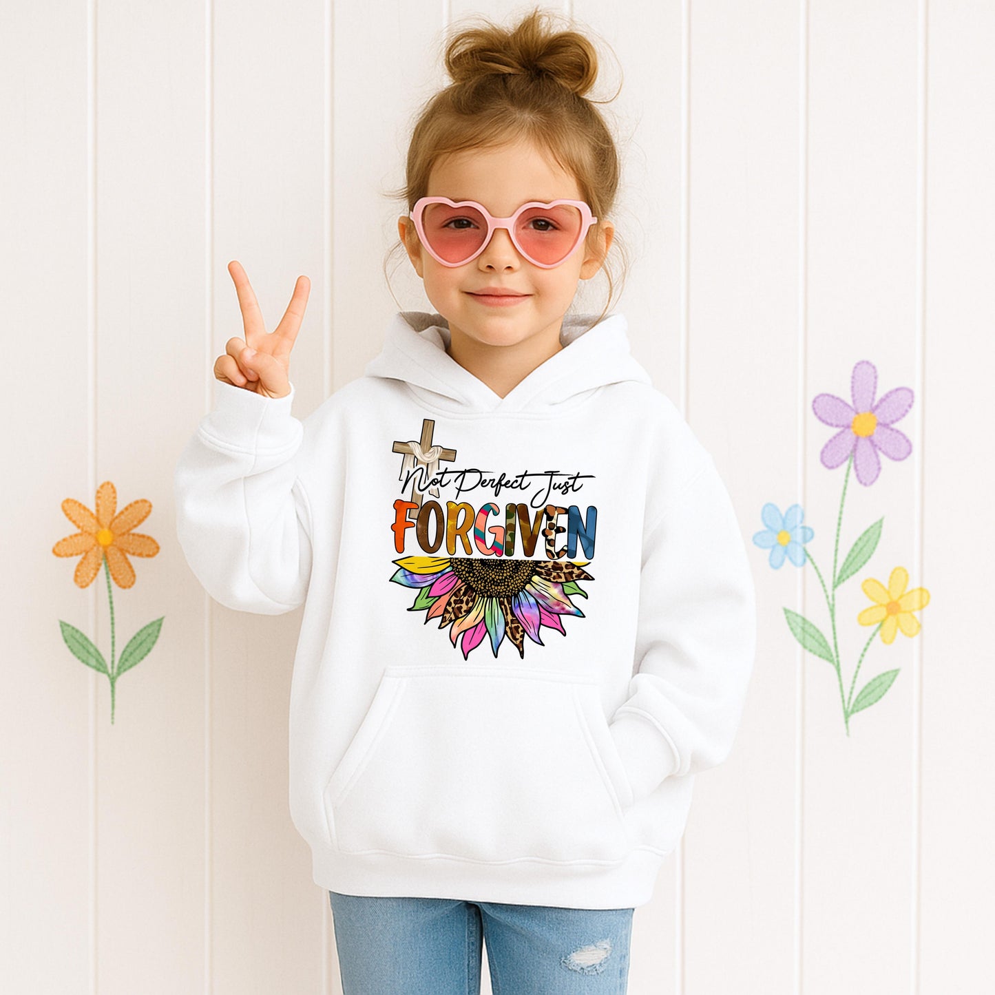 Not Perfect Just Forgiven Sunflower 02
