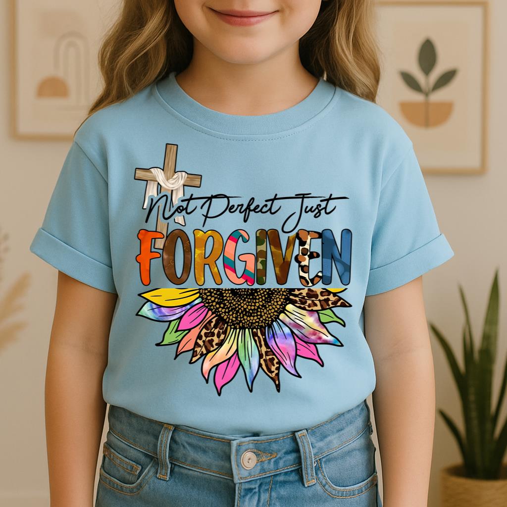 Not Perfect Just Forgiven Sunflower 02