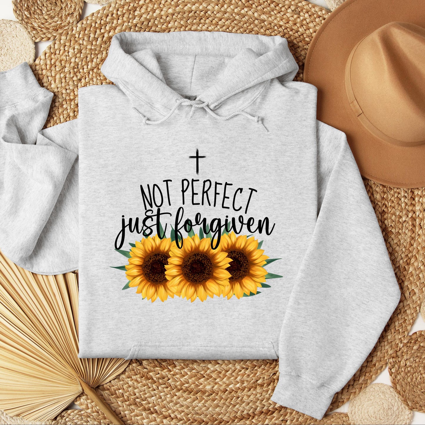 Not Perfect Just Forgiven Sunflower 03