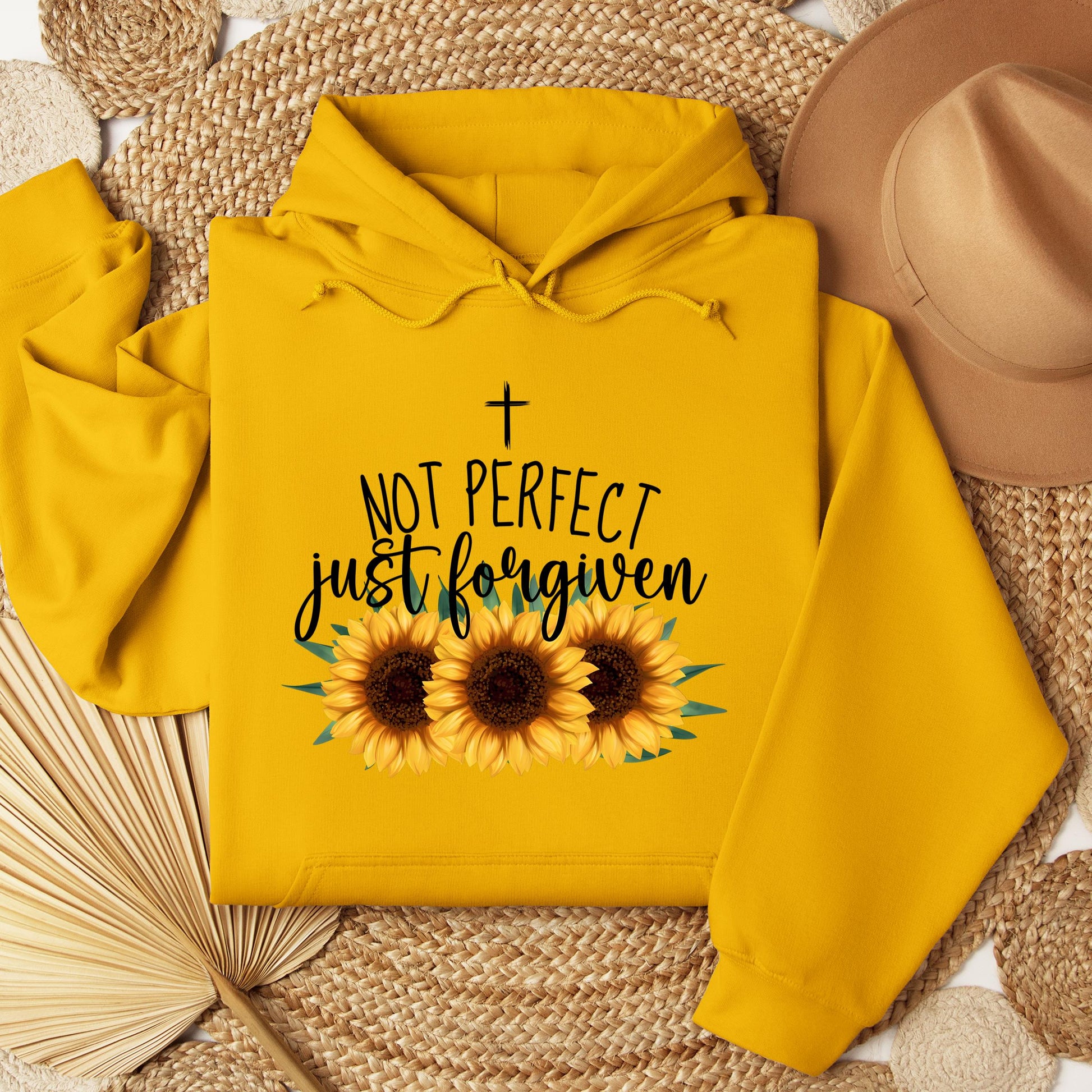 Not Perfect Just Forgiven Sunflower 03